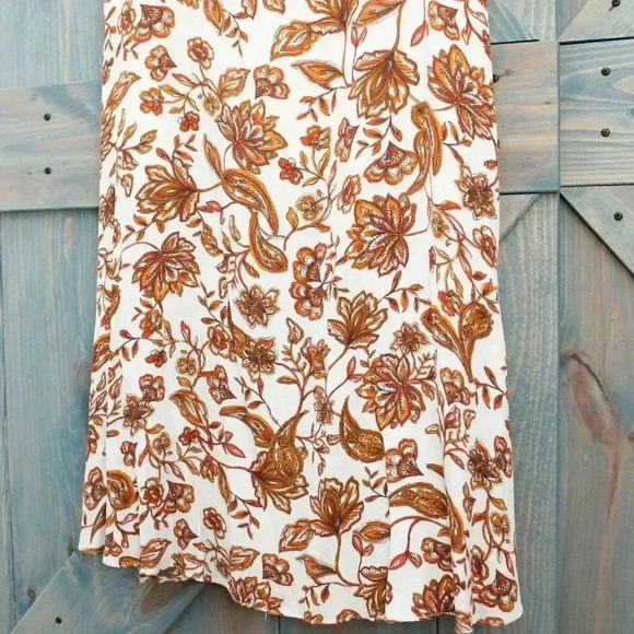 Floral Printed Midi NICHOLAS Danielle Dress Size 6 - Picture 6 of 10